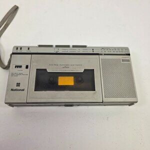 National RX-1810 Radio Cassette Recorder Player Vintage 1979 FM AM Used